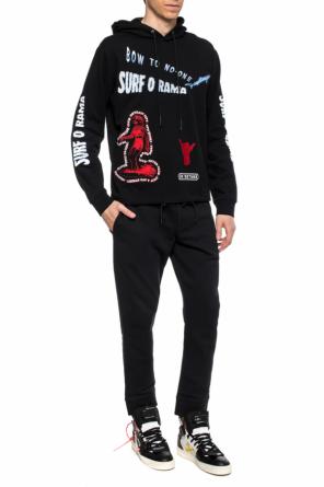 Sweatshirt with patches, zdjęcie 2 Sweatshirt with patches od McQ Alexander McQueen